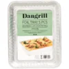 Dangrill aluminiumsbrett 22x17cm 5stk