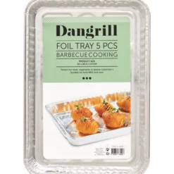 Dangrill aluminiumsbrett 32x22cm 5stk
