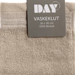 Day håndkle 30x30cm beige