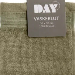 Day håndkle 30x30cm grønn