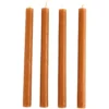 Day kronelys rustikk 4stk h25cm mustard