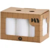 Day kubbelys 6stk ø6cm h11cm hvit