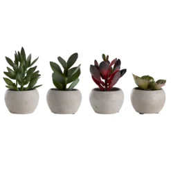 Day kunstig plante 6,5x6,5x11cm assortert