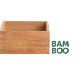 Day oppbevaringsboks 15x15x7cm bambus