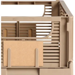 Day sammenleggbar kasse 2stk 25x16.5x10cm brun