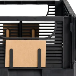 Day sammenleggbar kasse 2stk 25x16.5x10cm sort