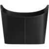 Day vedkurv 50x48x38cm pu sort