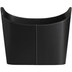 Day vedkurv 50x48x38cm pu sort