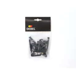 Debel tilbehørskit lamellskinne sort