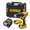 Dewalt drill 18v xr børsteløs med 2x2,0ah batteri og lader