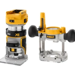 Dewalt håndoverfres 18v xr 8mm (1/4") u/batteri