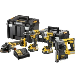 Dewalt verktøysett 18v 3x5ah dck422p3t-qw
