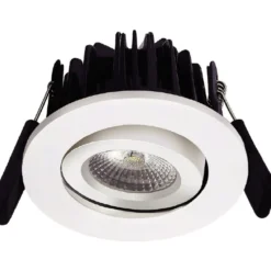 Downlight aurora cob led 8w 2700k matt hvit