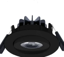 Downlight aurora cob led 8w 2700k matt sort