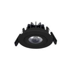 Downlight aurora cob led 8w 2700k matt sort