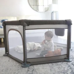 Dreambaby lekegrind grå