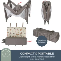 Dreambaby reiseseng taupe