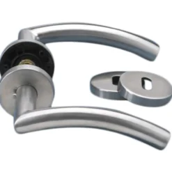 Dørhåndtak ballum b-grep rustfritt stål cc30-38mm ø19mm