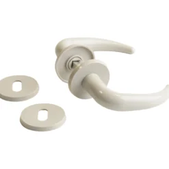 Dørhåndtak coupe universal plast grå cc30mm