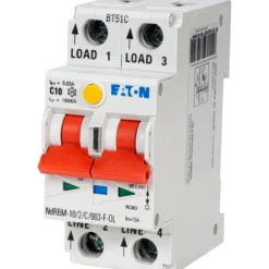 Eaton jordfeilautomat digital 10a ndrbm-10/2/c/003-f-ol