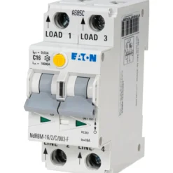 Eaton jordfeilautomat digital 16a ndrbm-16/2/c/003-f