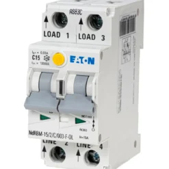 Eaton jordfeilautomat digital 15a ndrbm-15/2/c/003-f-ol