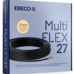 Ebeco multiflex 27 varmekabel 79 m 2150 w