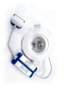 Egant smart plus downlights 9w led 360° 2700k matt hvit