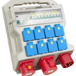 Egant 400v / 32a byggsentral ip44 432-6 inn 8-uttak