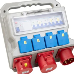 Egant 400v / 32a byggsentral ip44 432-6 inn 4-uttak