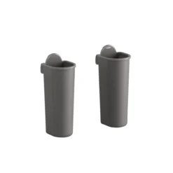 Elfa garage+ cylinder 2/pk matt grå