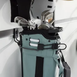 Elfa garage+ holder for golfbag matt grå
