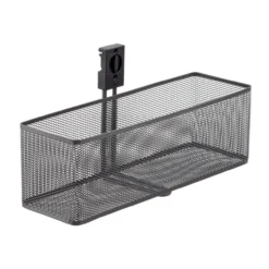 Elfa garage+ meshkurv for list matt grå