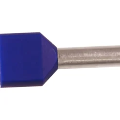 Elitech endehylse isolert dobbel 2,5mm2 12mm blå 10stk