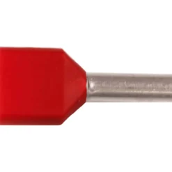 Elitech endehylse isolert dobbel 1,5mm2 12mm rød 10stk
