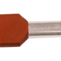 Elitech endehylse isolert dobbel10mm2 14mm rød 10stk