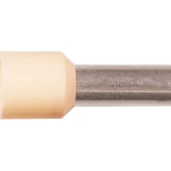 Elitech endehylse isolert 10mm2 18mm 2017374 hvit 10stk
