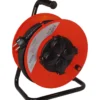 Elitech kabeltrommel 4-veis 25m 3x1,5 h07rn-f stål trommel