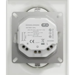 Elko one dobbelstikk 2x usb c pd lader renhvit