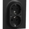 Elko one dobbelstikk 2x usb c pd lader sort