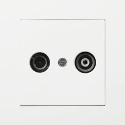 Elko plus antennekontakt 1 db hvit