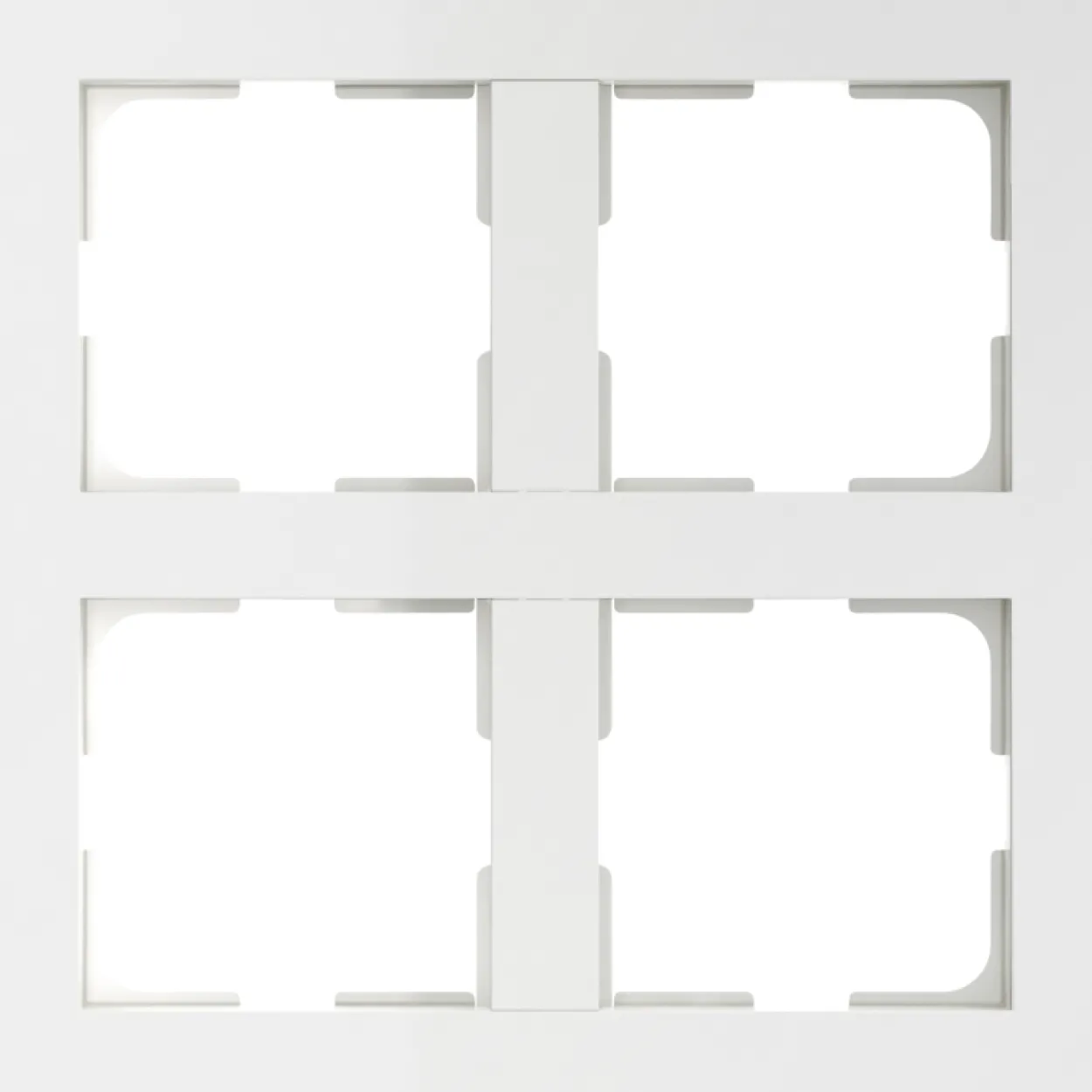 Elko plus multiramme 2x2 hull hvit