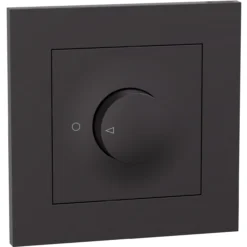 Elko plus 2pol gled dimmer sort