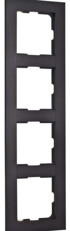 Elko plus ramme 4-hull sort
