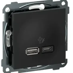 Elko plus usb pd a+c lader 45w sort