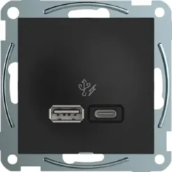 Elko plus usb pd a+c lader 45w sort