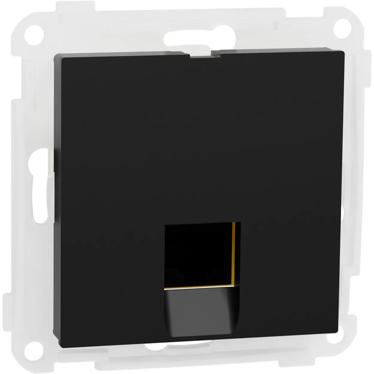 Elko rs/plus datakontakt 1x8 kat 6 sort