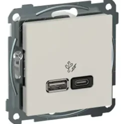 Elko rs usb pd a+c lader 45w polarhvit