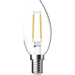 Energetic dimbar pære e14 filament c35 4,2w 470lm 2700k dempet klar