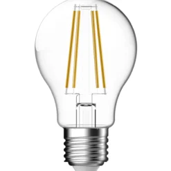 Energetic pære e27 filament a60 6,8w 806lm 2700k klar 3-pak